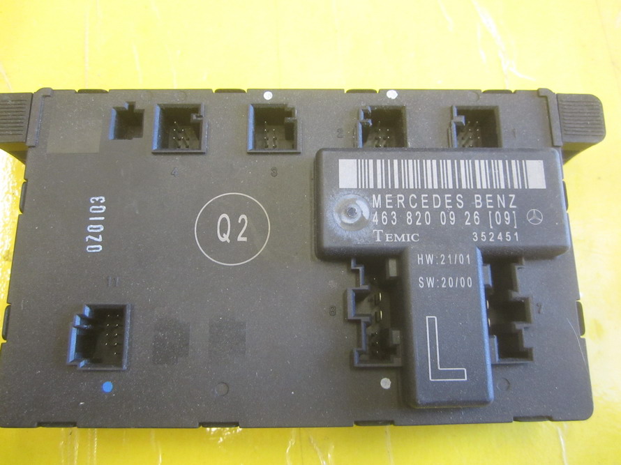 Mercedes Benz Seat Control 4638200926 Used Auto Parts Mercedes